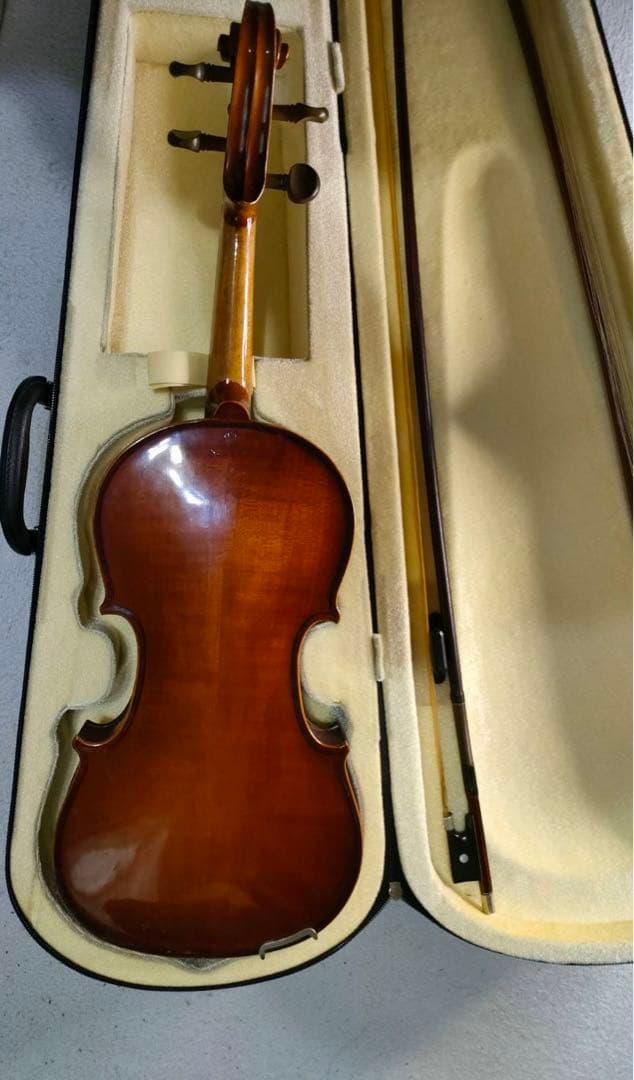 バイオリン 本体 ケース、弓付