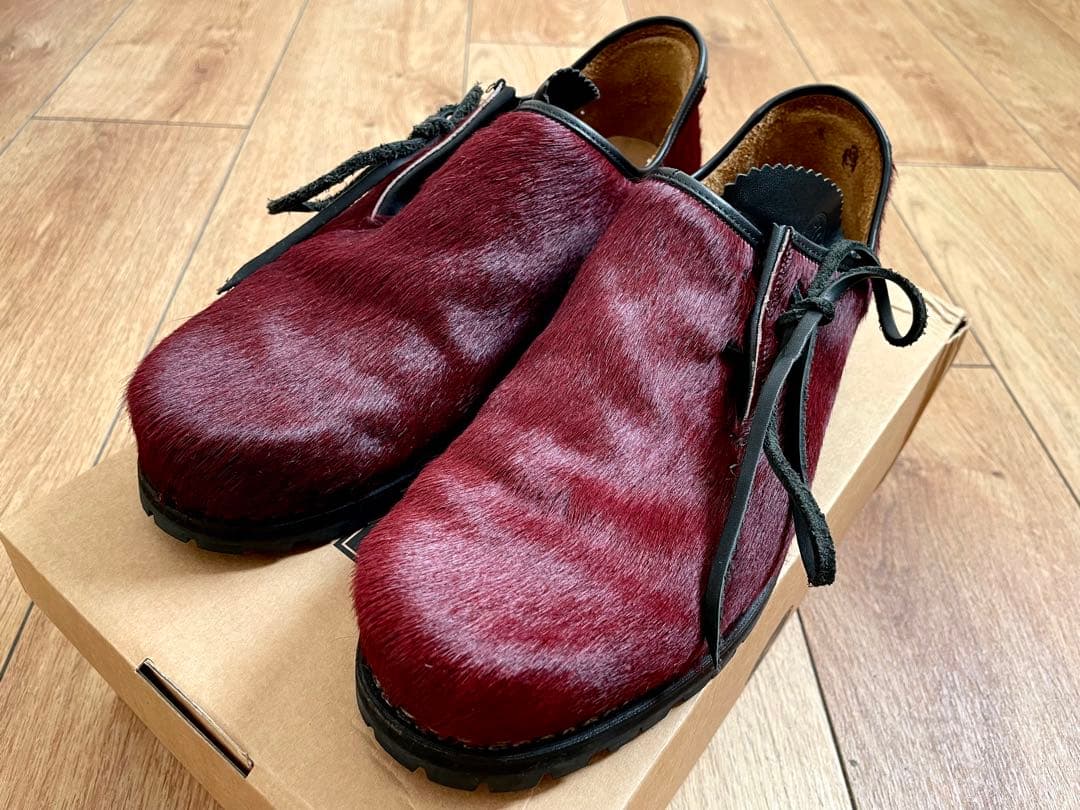 HAFERL バーガンディハラコ　チロリアンシューズ