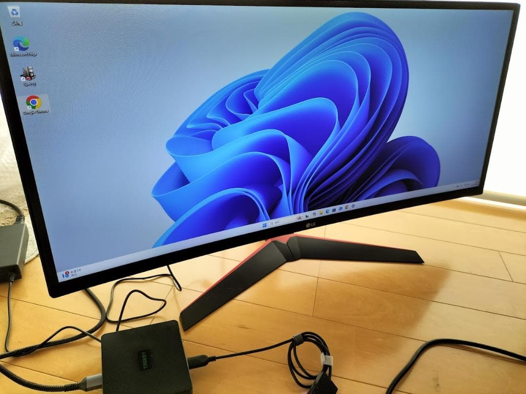 34インチLGゲーミング曲面モニター