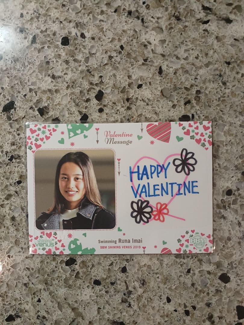 BBM 2019 競泳　シャイニングヴィーナス　今井月　直筆サインカード　/30