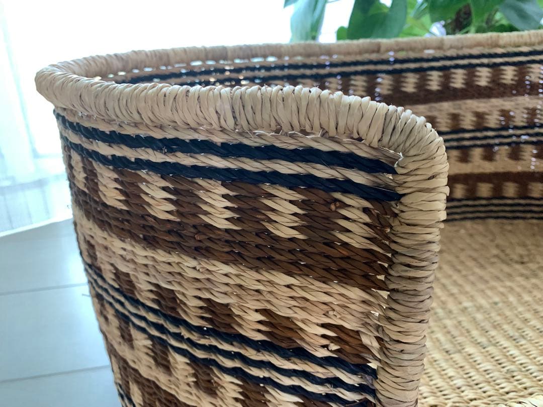 ★新品・未使用★ボルガペットベッド　洗える ハンドメイドカゴベッド　犬猫