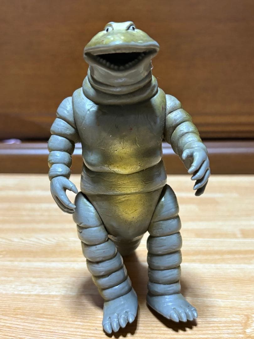 昭和レトロ43年前1983バンダイ日本製地底怪獣テレスドン ソフビ フィギュア