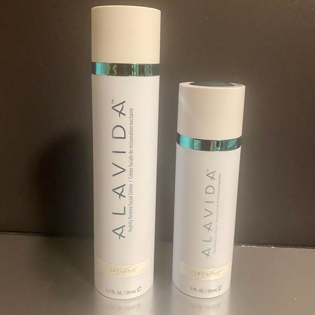 【新品未使用】ALAVIDAデイリー&ナイトリー　セット 50ml 30ml