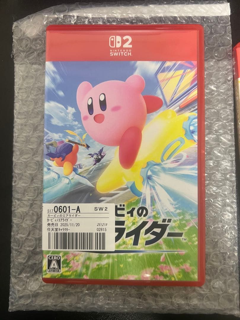 カービィのエアライダーとぷよぷよEスポーツのセット販売　マリオ