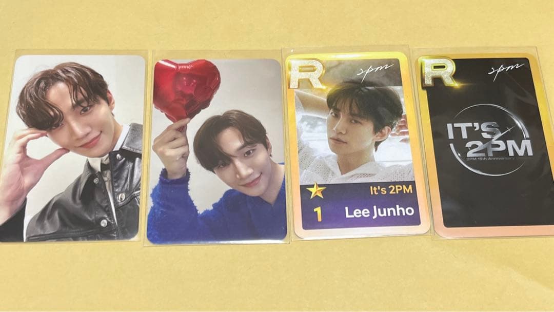 2PM ジュノ(JUNHO)FC特典トレカ&SUPER STAR特典トレカ