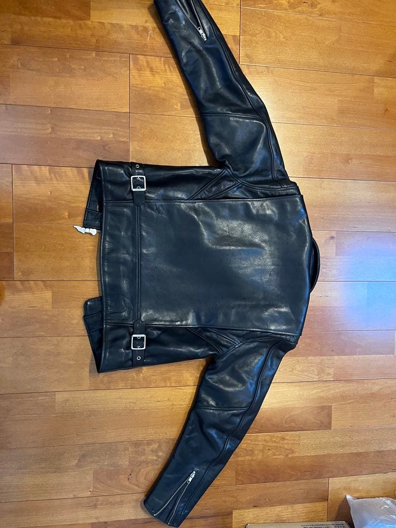 ハーレーダビッドソン 本革 ライダースLサイズ 90s HDC YKK10