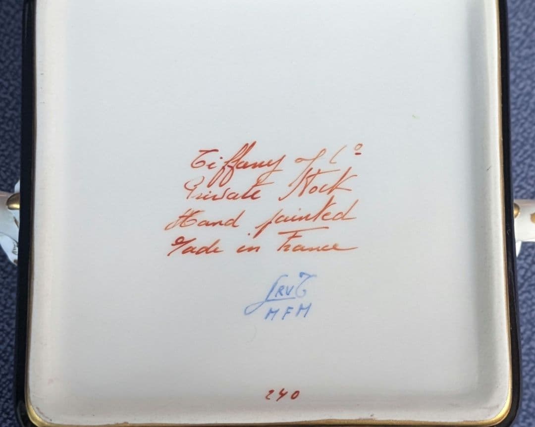 Tiffany& Co. ルタレック リモージュボックス ティファニー