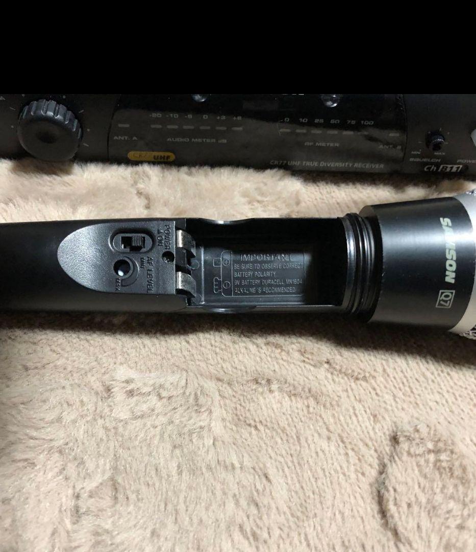 SAMSON CR77　ワイヤレスマイクQ7 　電源アダプタ