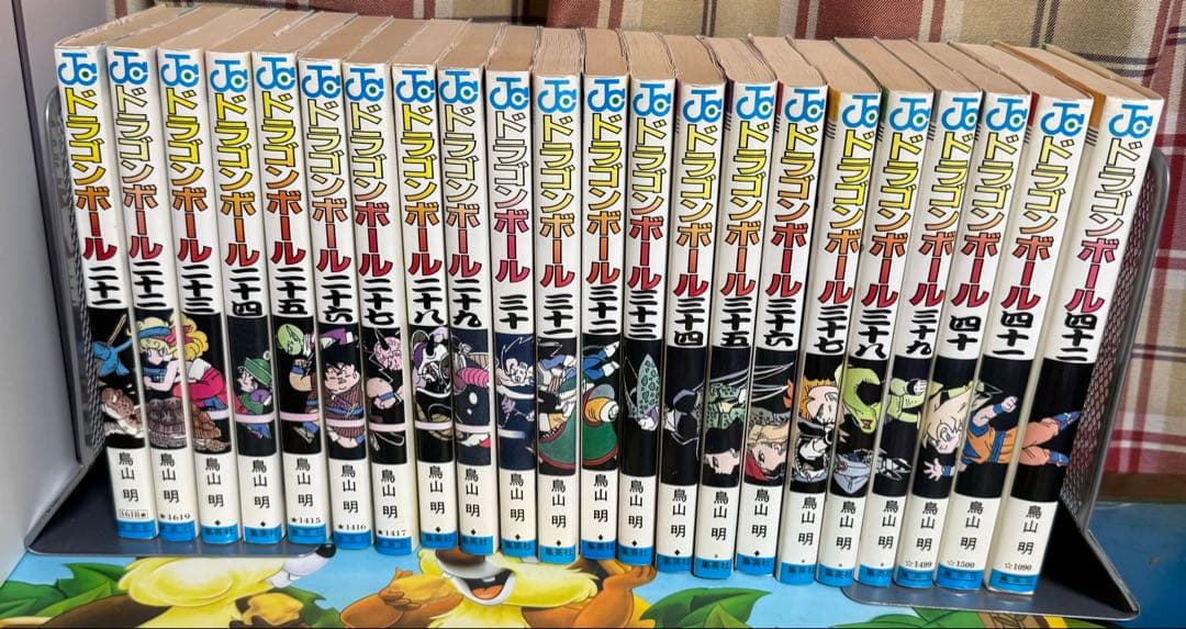 ドラゴンボール　全巻　旧コミック背表紙