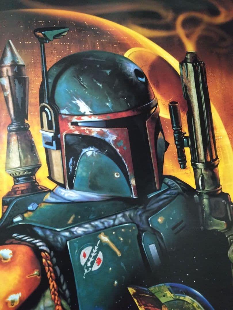 1997年 USA STAR WARSファンクラブ公式ボバ・フェットのポスター