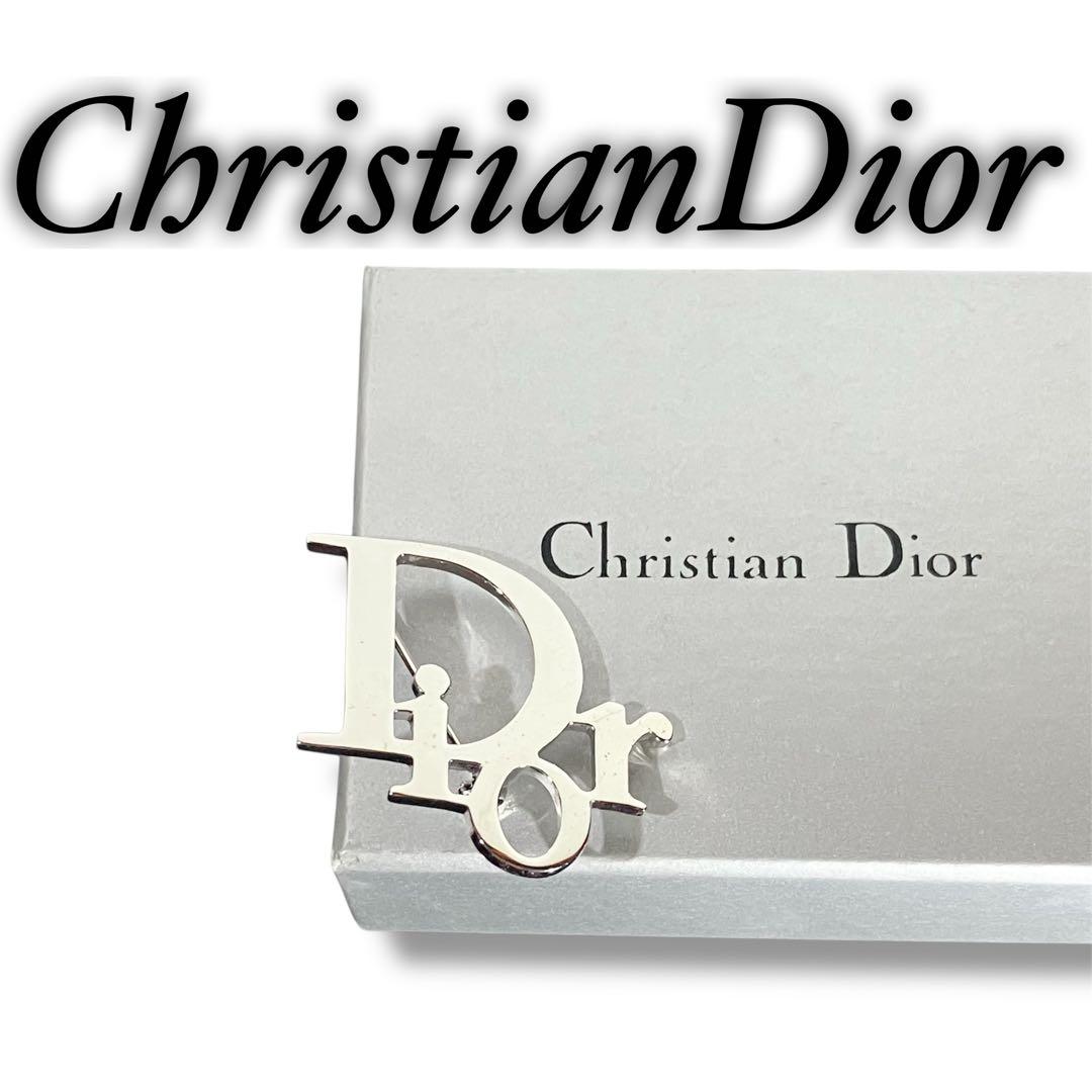 美品　ChristianDior クリスチャン　ディオール　シルバー　ブローチ