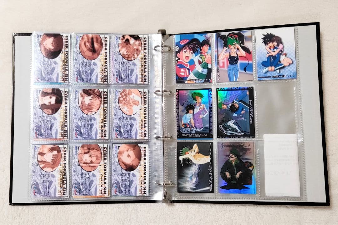 新世紀GPXサイバーフォーミュラ　トレーディングカード＆バインダー セット