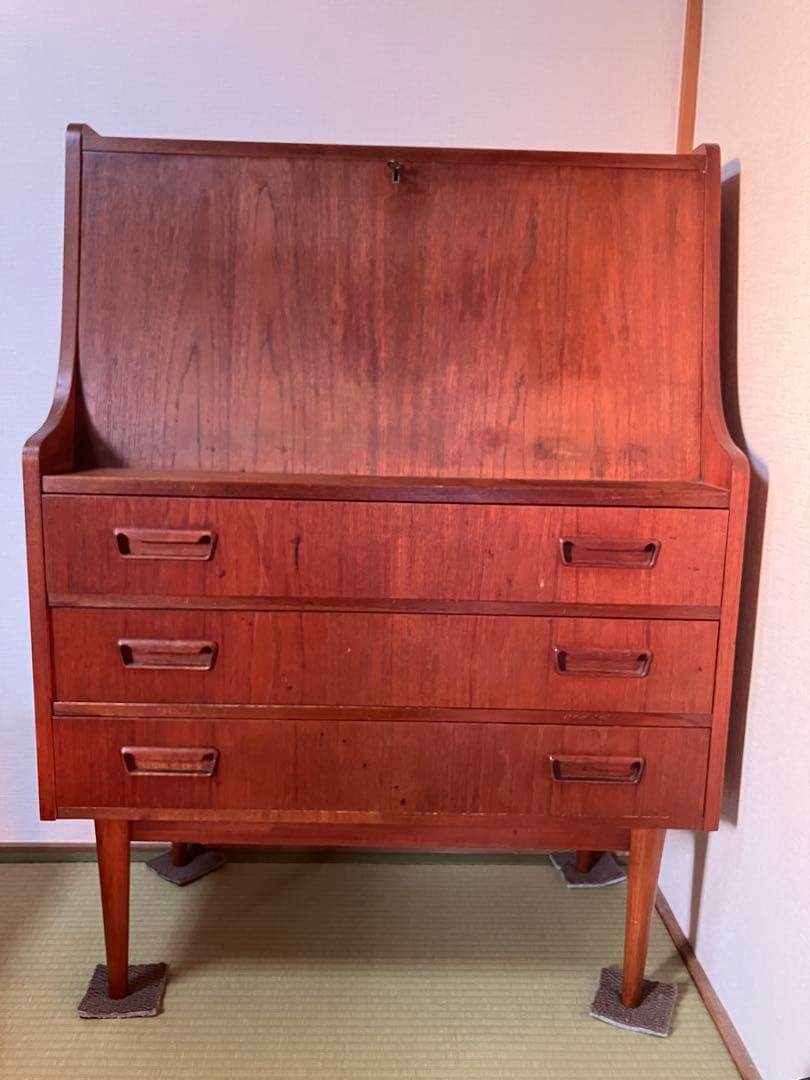 北欧家具　アンテーク　デスク　ビューロー