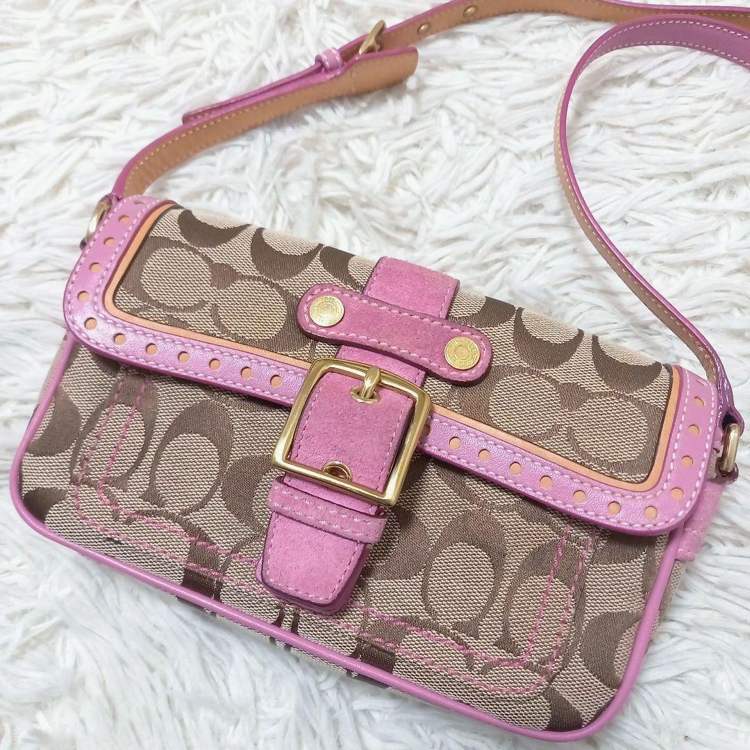 COACH　1485　y2k　Soho　Shoulder bag　PINK
