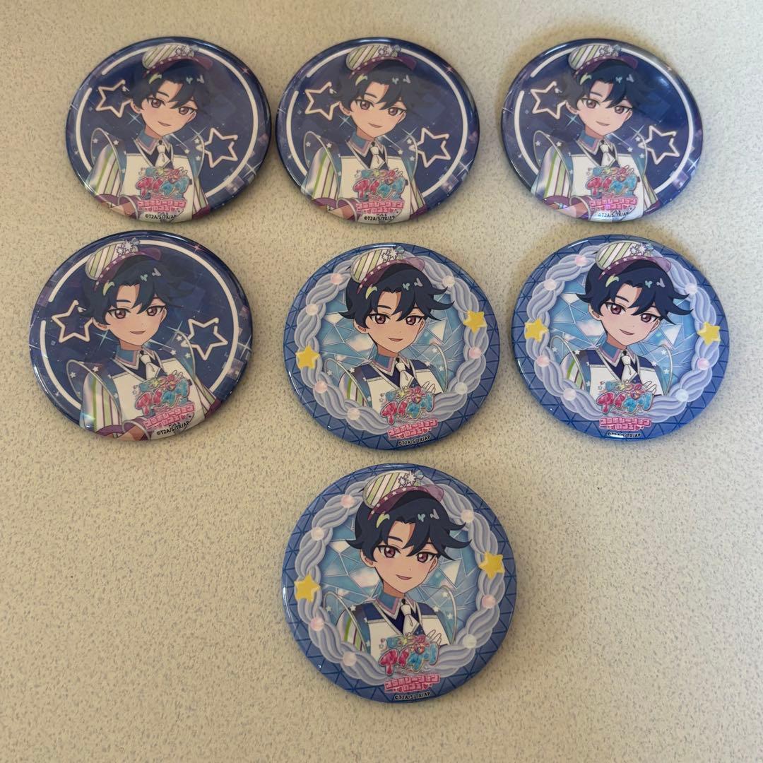 アイプリ アモカフェ コラボカフェ すばる 缶バッジ ホログラムレア