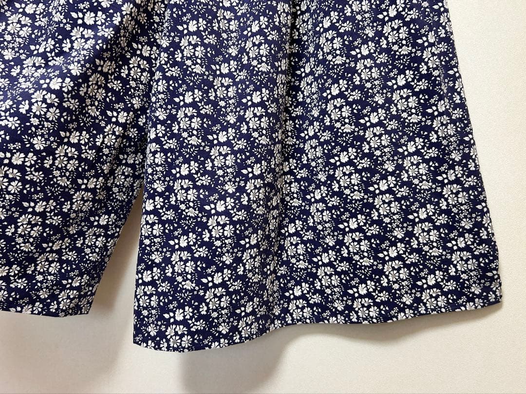 みっこ☆リバティ生地使用☆ガウチョパンツ☆カペル