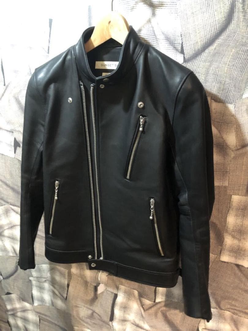 定価２０万程度　SUNSET BAY ホースレザージャケット シングル