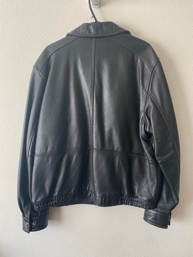 Columbia ブラックレザージャケット Lサイズ