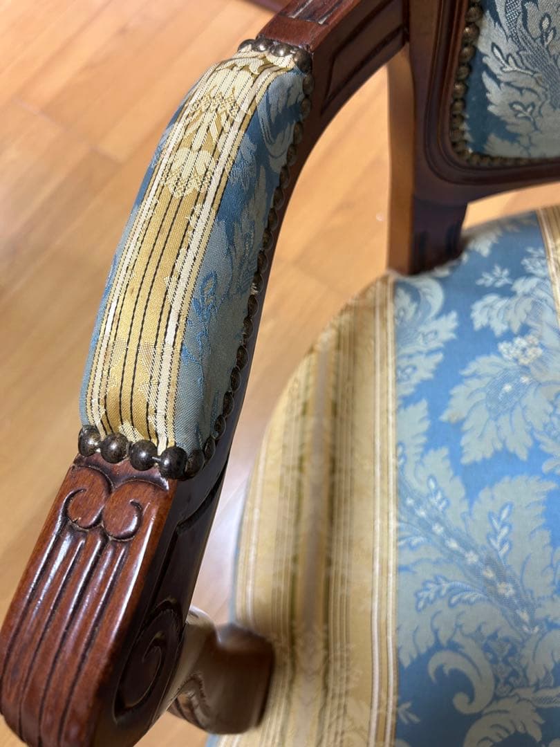 【送料込み！】【たのメル便】【訳あり】アンティーク風　猫脚ソファー