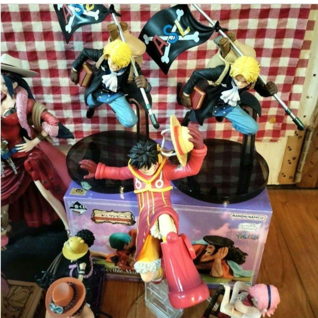 まとめ売り ワンピース フィギュア ルフィ ゾロ ビビ サボ レイジュ 一番くじ