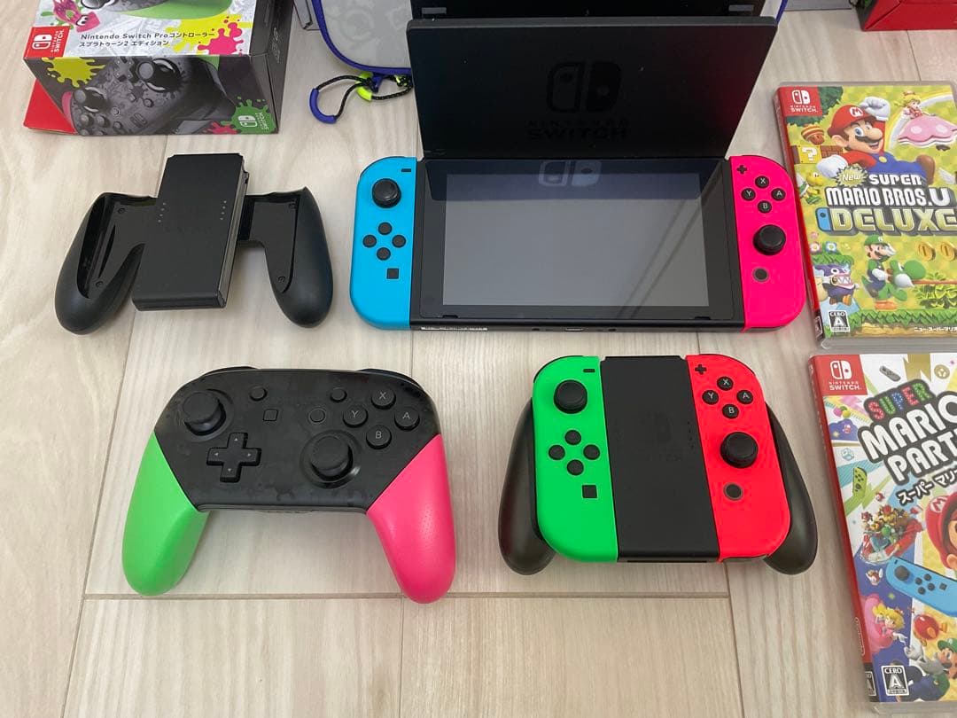 Nintendo Switch 本体＋周辺機器+ソフトセット