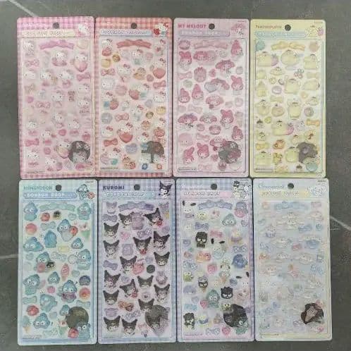 正規品 全種類 サンリオ ボンボンドロップシール 第2弾