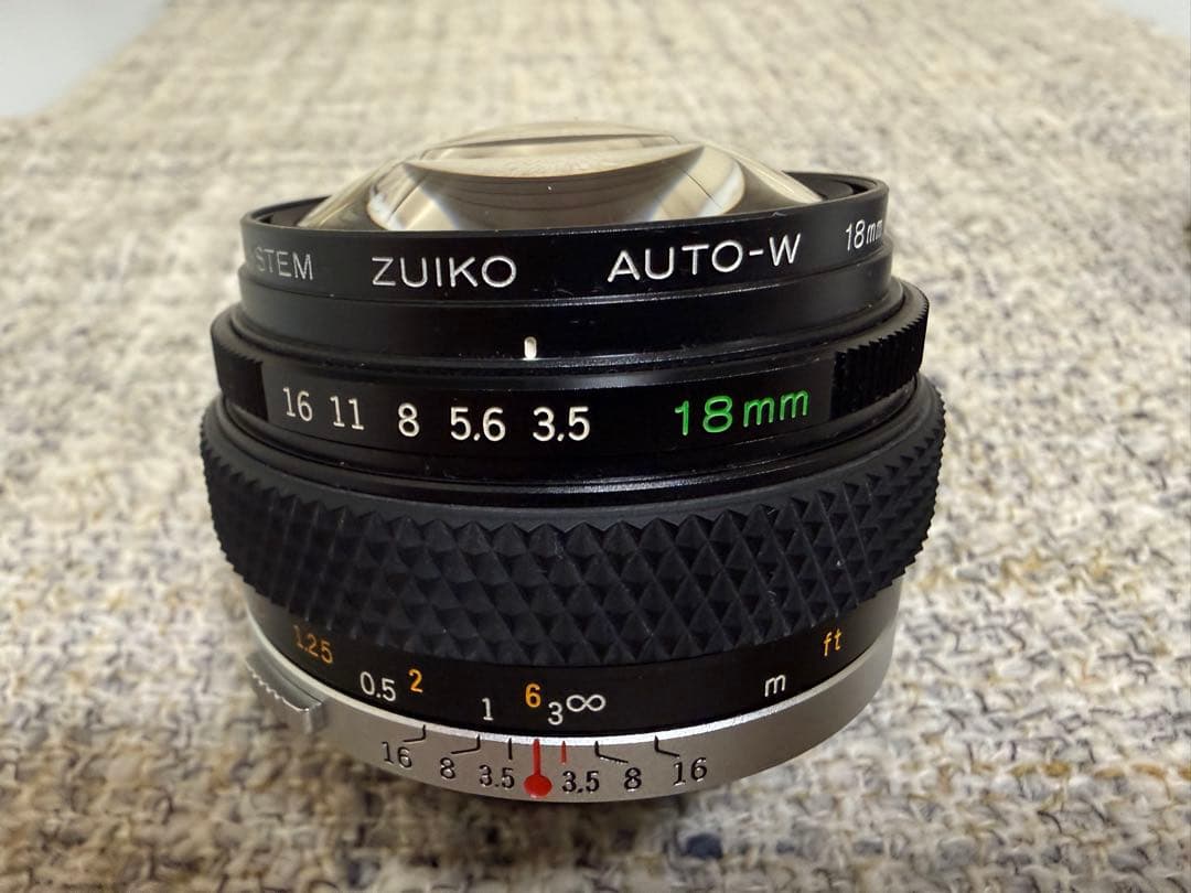 フィルムカメラ OLYMPUS ZUIKO AUTO-W 18mm F3.5