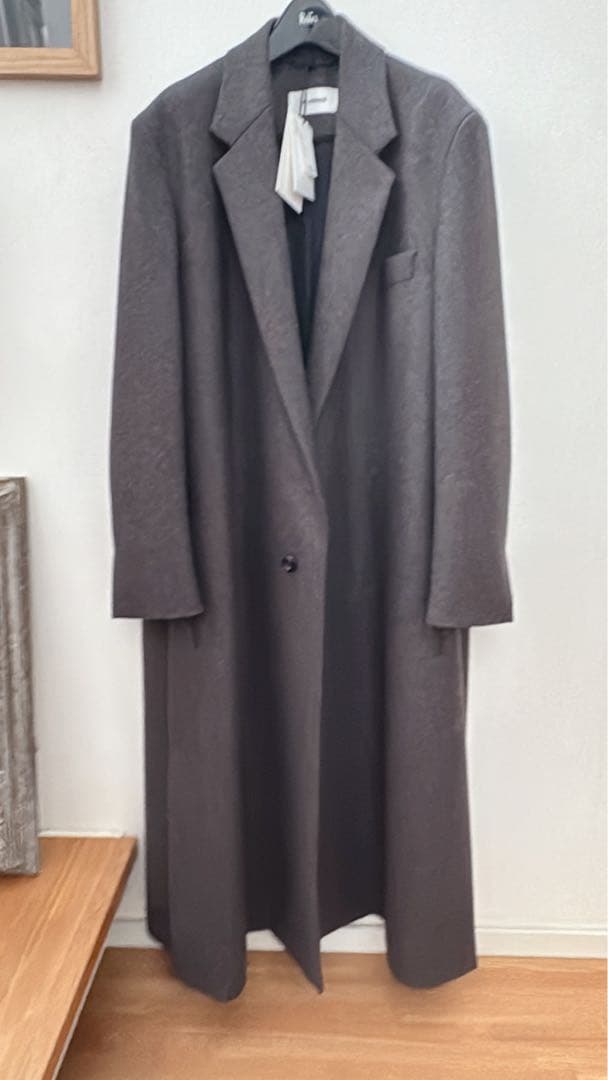 THE RERACS グレー チェスターコート新着未使用タグ付き