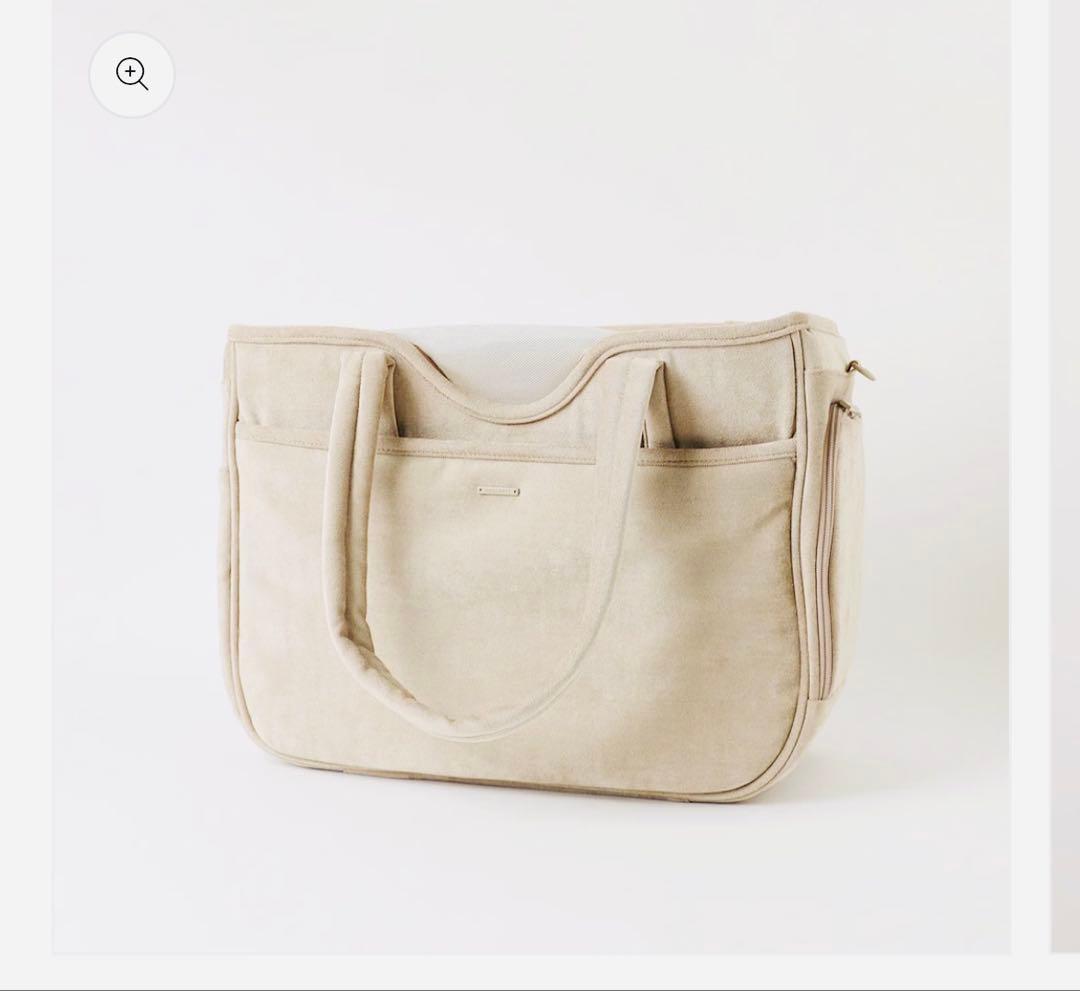 専用　モンシェリ　犬用キャリーバッグ ベージュ　monsheri