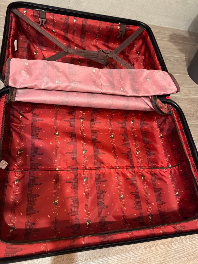 ACE ディズニー 限定クラシカルミッキー 60L スーツケース 黒