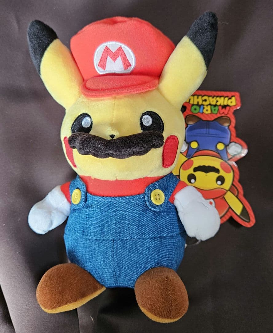 マリオピカチュウ ぬいぐるみ