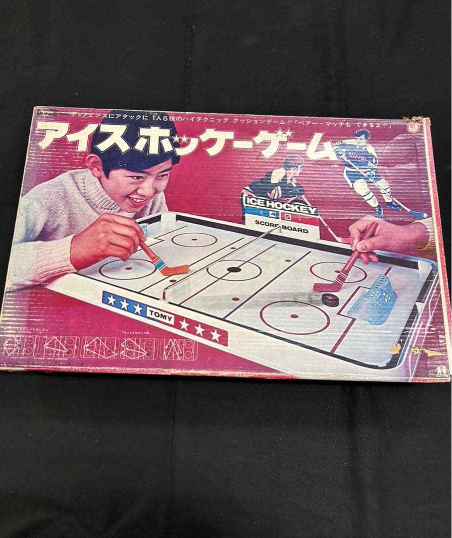 TOMY 卓上タイプ￼アイスホッケーゲーム￼当時物￼