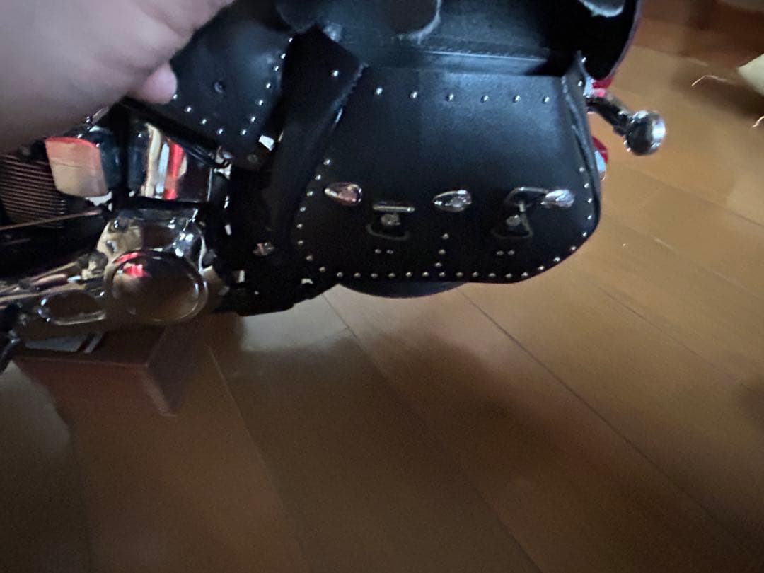 ハーレーFLSTCダイキャストミニカー