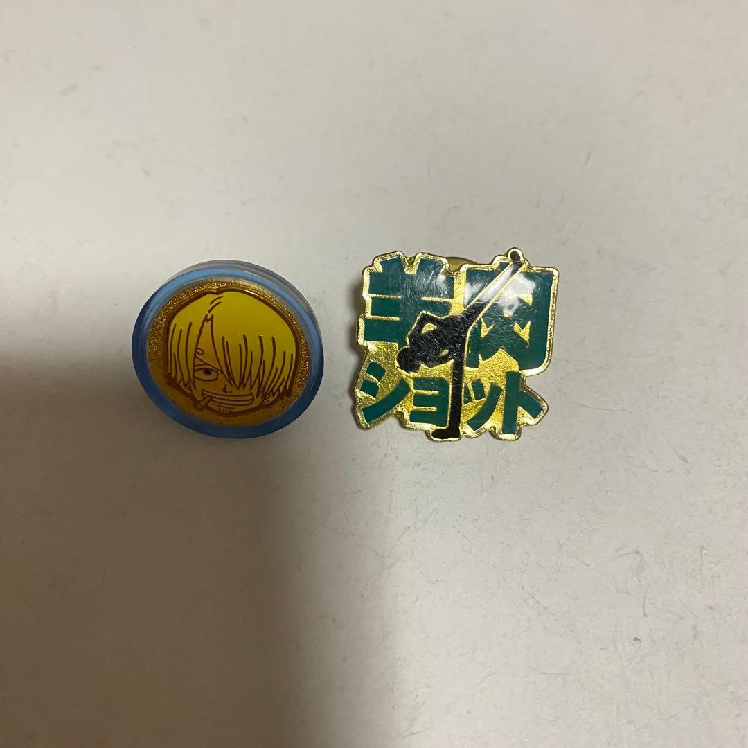 ワンピース　ピンズ　羊肉ショット　サンジ　レア　レトロ