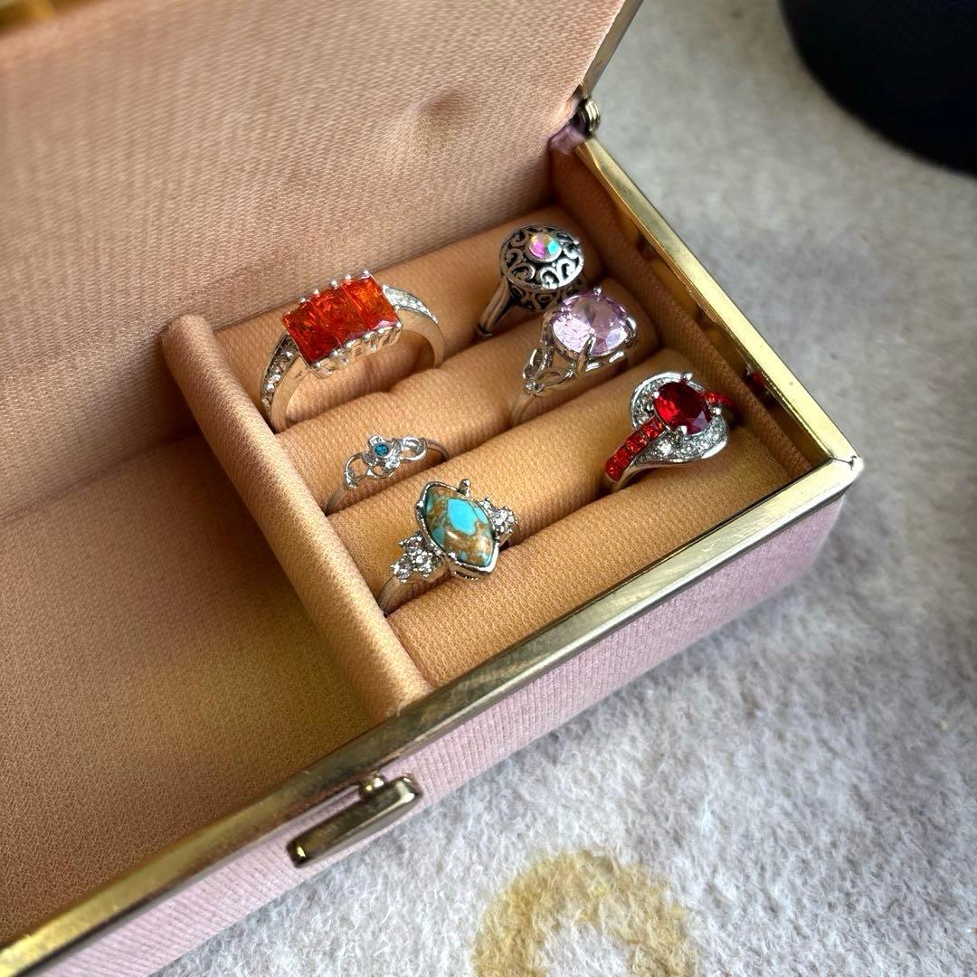 リング　指輪　大ぶり　細身　ゴールド　金　遺品整理　レディース　まとめ売り　大量