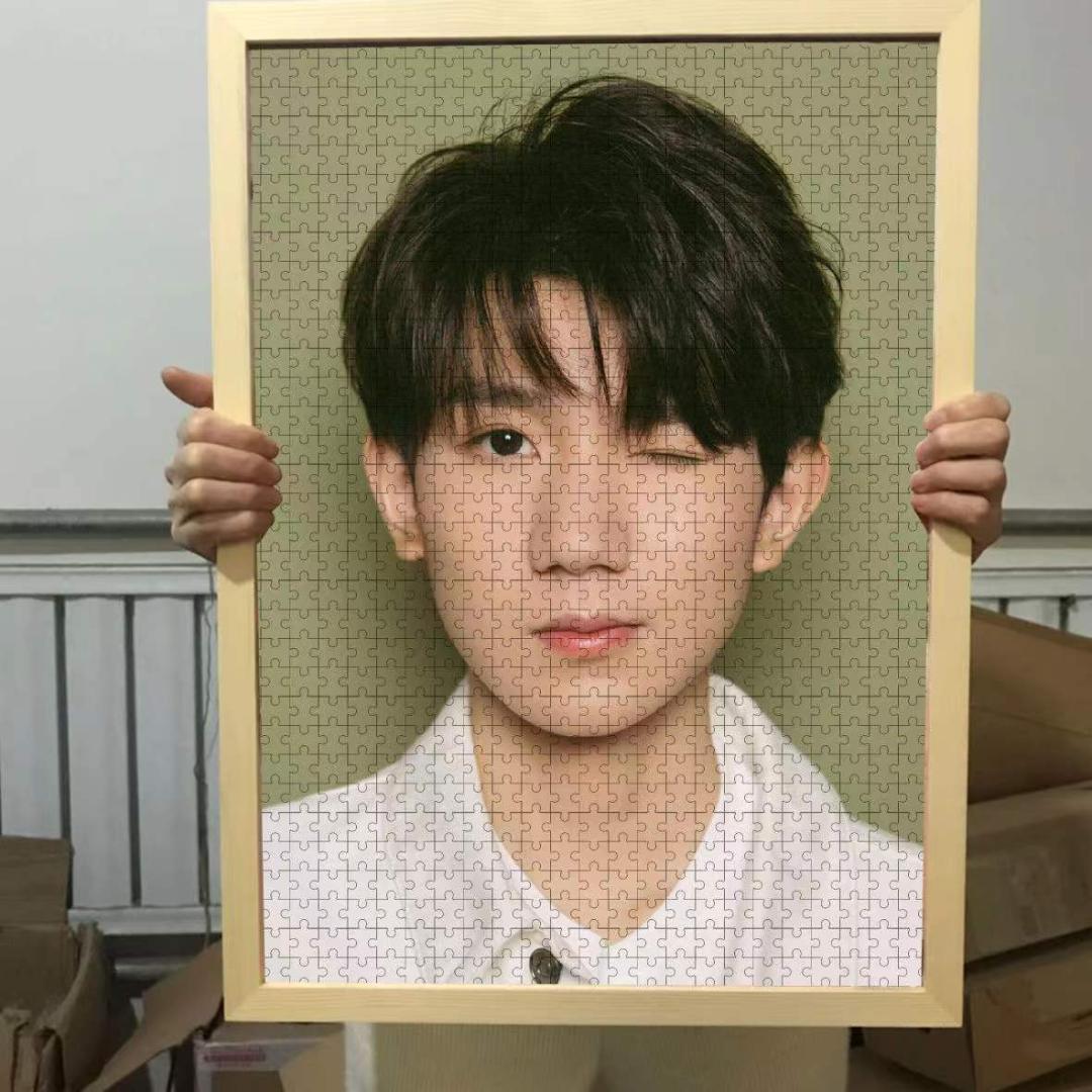 オーダーメイドパズル520ピース　木製パズルフレーム付き