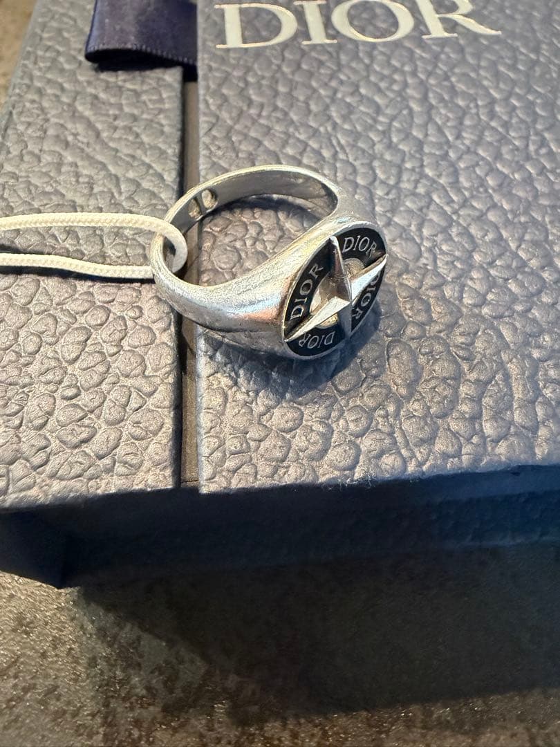 ★正規品★ Mサイズ★DIOR × STONE  シグネットリング