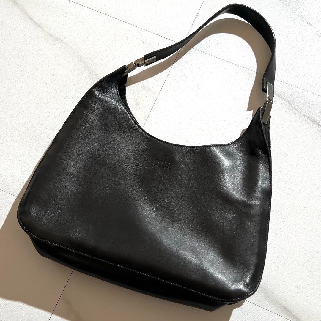 バッグ Gucci Tom Ford Era Black Enamel Bag