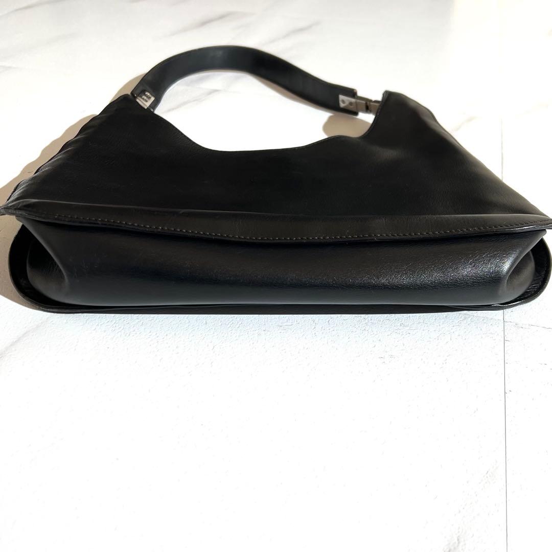 バッグ Gucci Tom Ford Era Black Enamel Bag