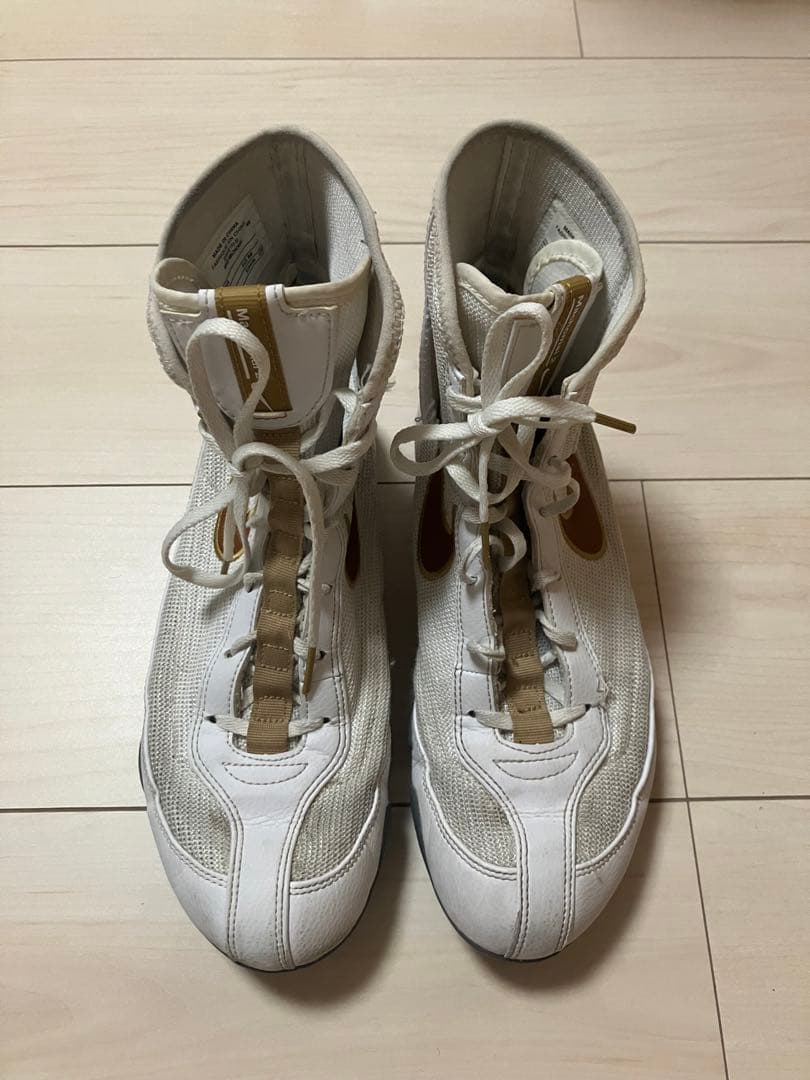 Nike ナイキ ボクシングシューズ マチョマイ２ ホワイト26.5㎝