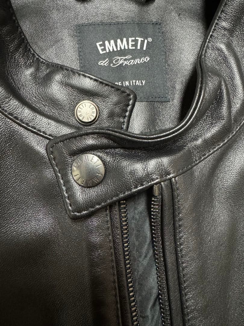 EMMETI エンメティ BEAMS ビームス 別注 ライダース サイズ44