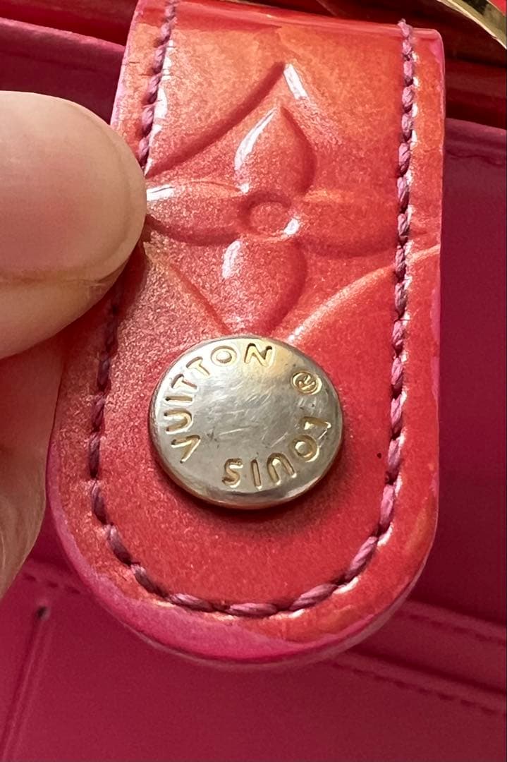 美品！ルイヴィトン　ヴェルニ　ポルトフォイユ　ヴィエノワ　がま口財布