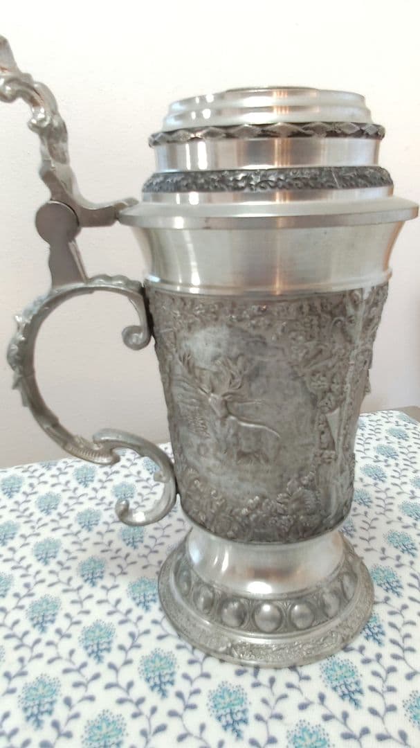 錫製 ビアジョッキー