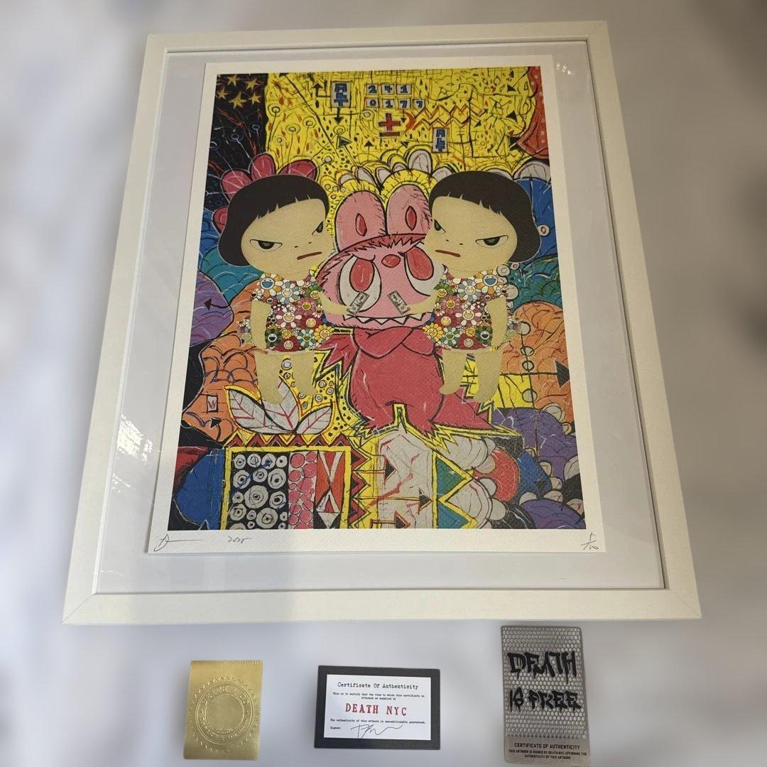 DEATH NYC 現代アートポスター　世界100枚限定　奈良美智