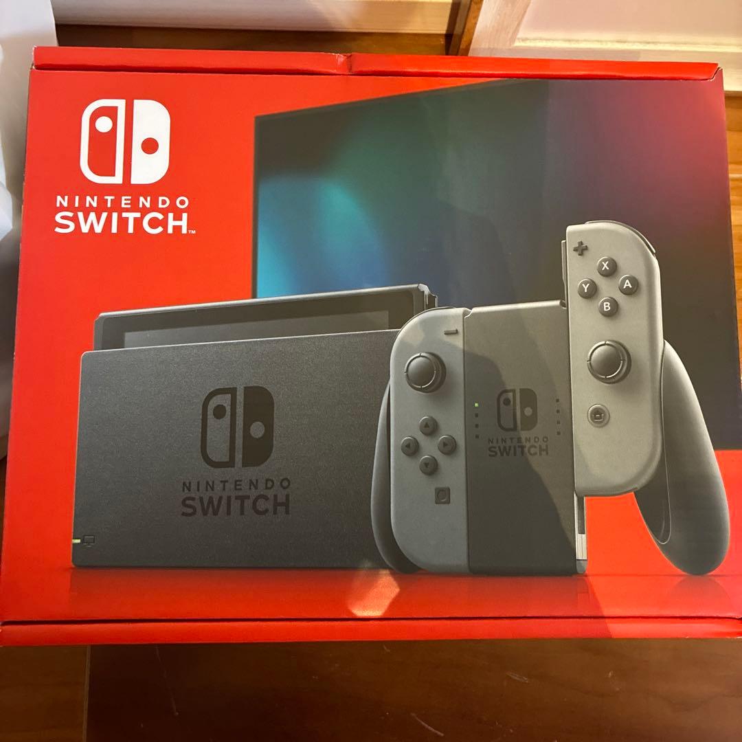 Nintendo Switch 本体 グレー　新品