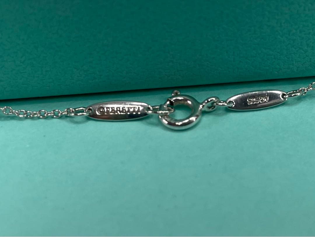 ティファニーエルサペレッティ　ダイヤピアス　5Pダイヤオープンハートネックレス