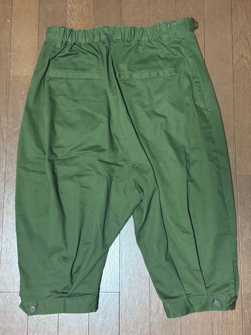 glamb Cropped Work Pants クロップドワークパンツ　カーキ