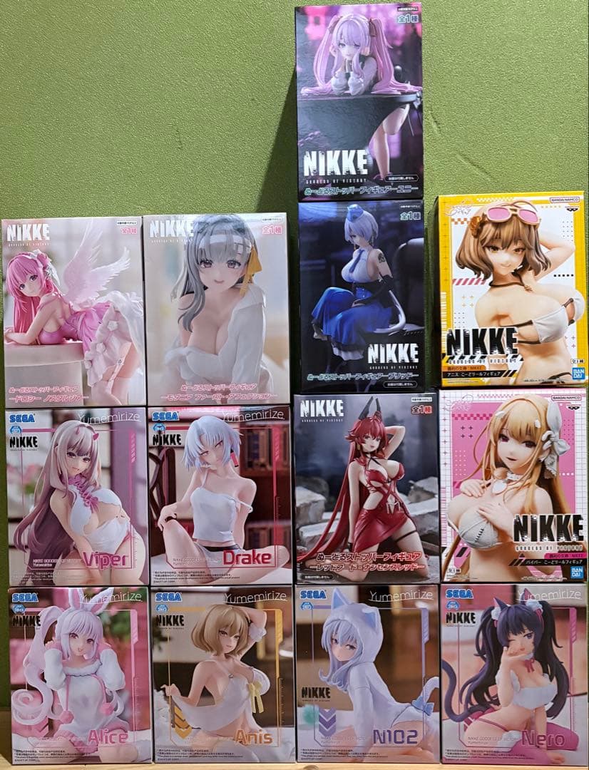 NIKKE ニケ フィギュア プライズ全種 13体セット売り
