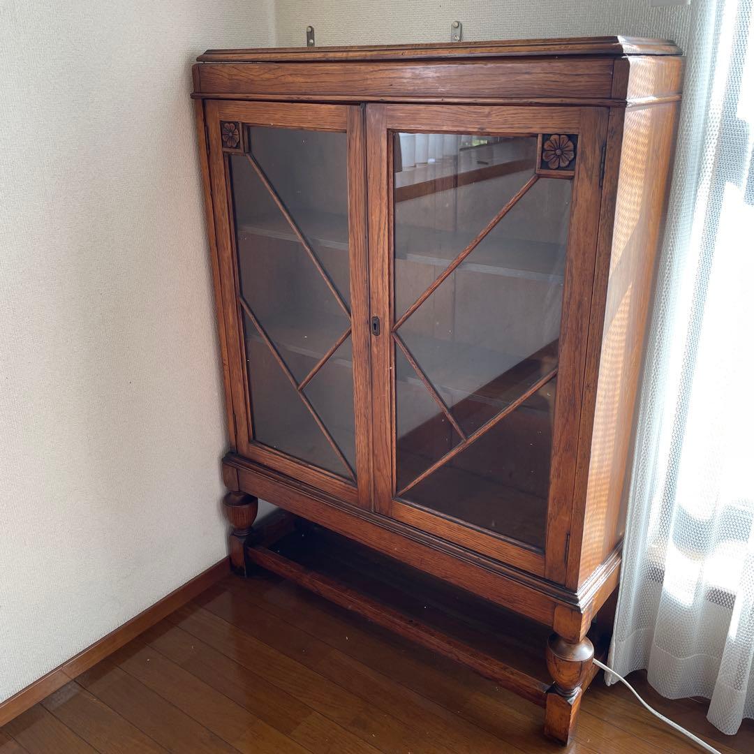 ロイズアンティーク ＊ キャビネット ブックケース 本棚 英国アンティーク