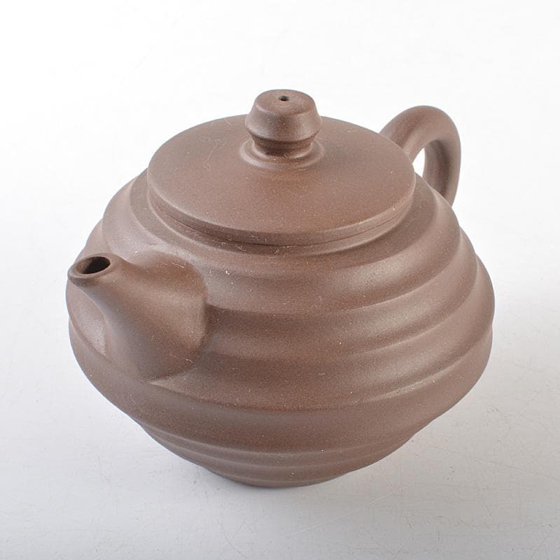 中国　紫砂　朱泥　急須　茶壷　在銘　C　R6209